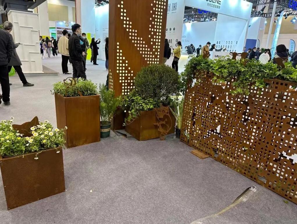 察隅耐候钢花箱