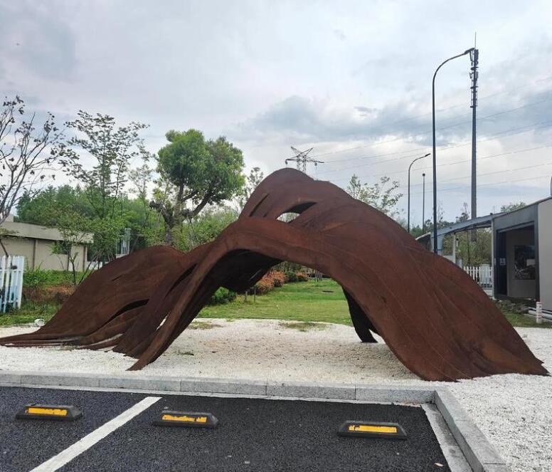 察隅耐候钢板造型